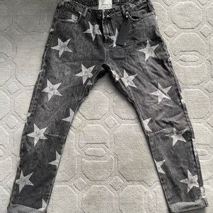 One Teaspoon All Saints Camden Star Jeans size 28